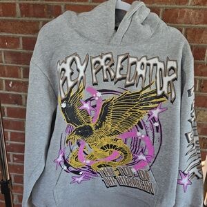 KDNK Apex Predator Hoodie with Eagle & Snake Design